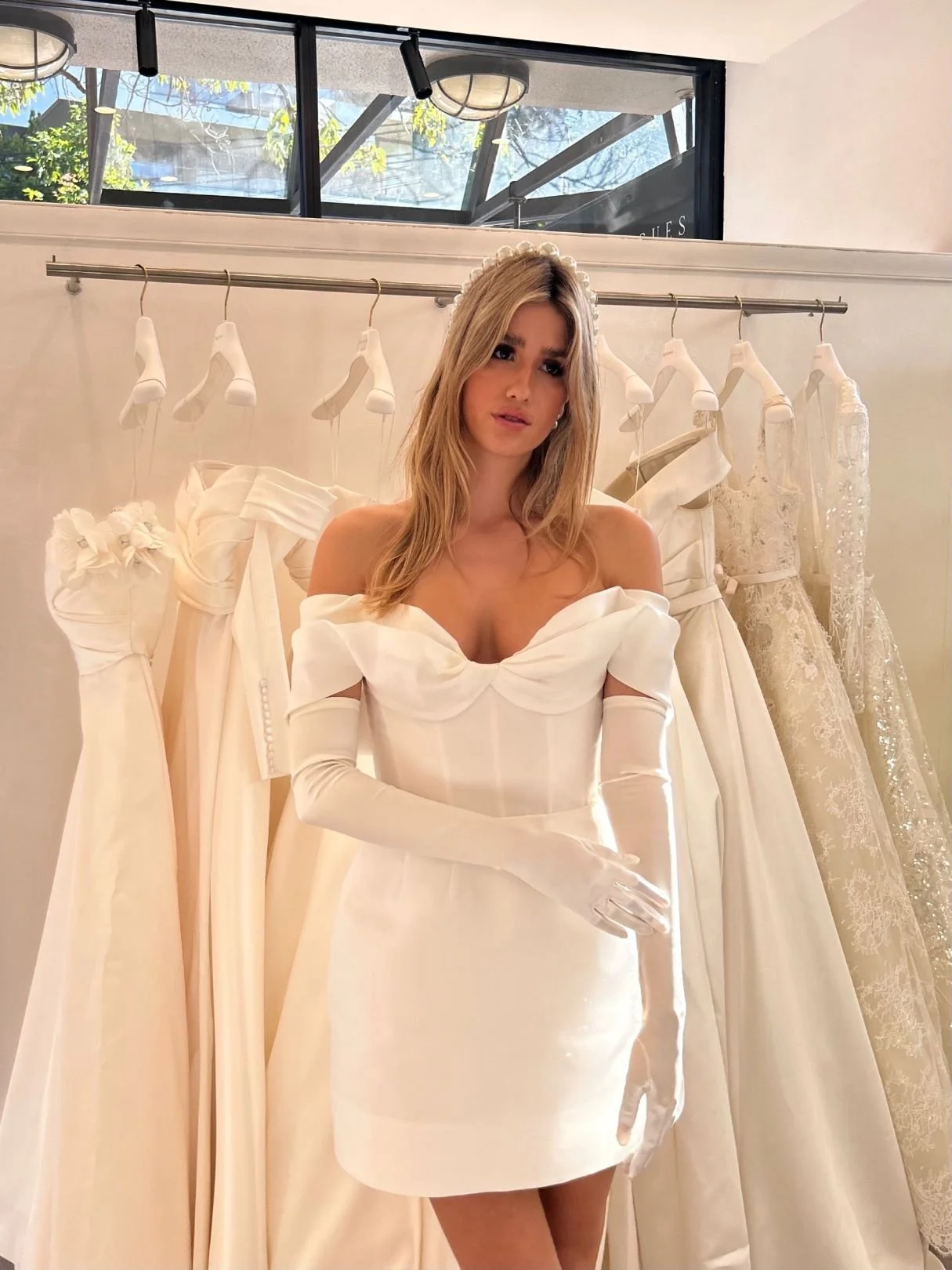 Monique lhuillier top short dress